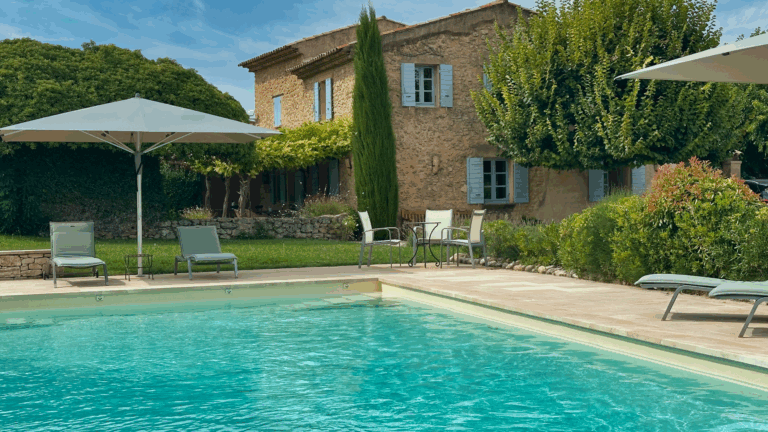 Pool & house